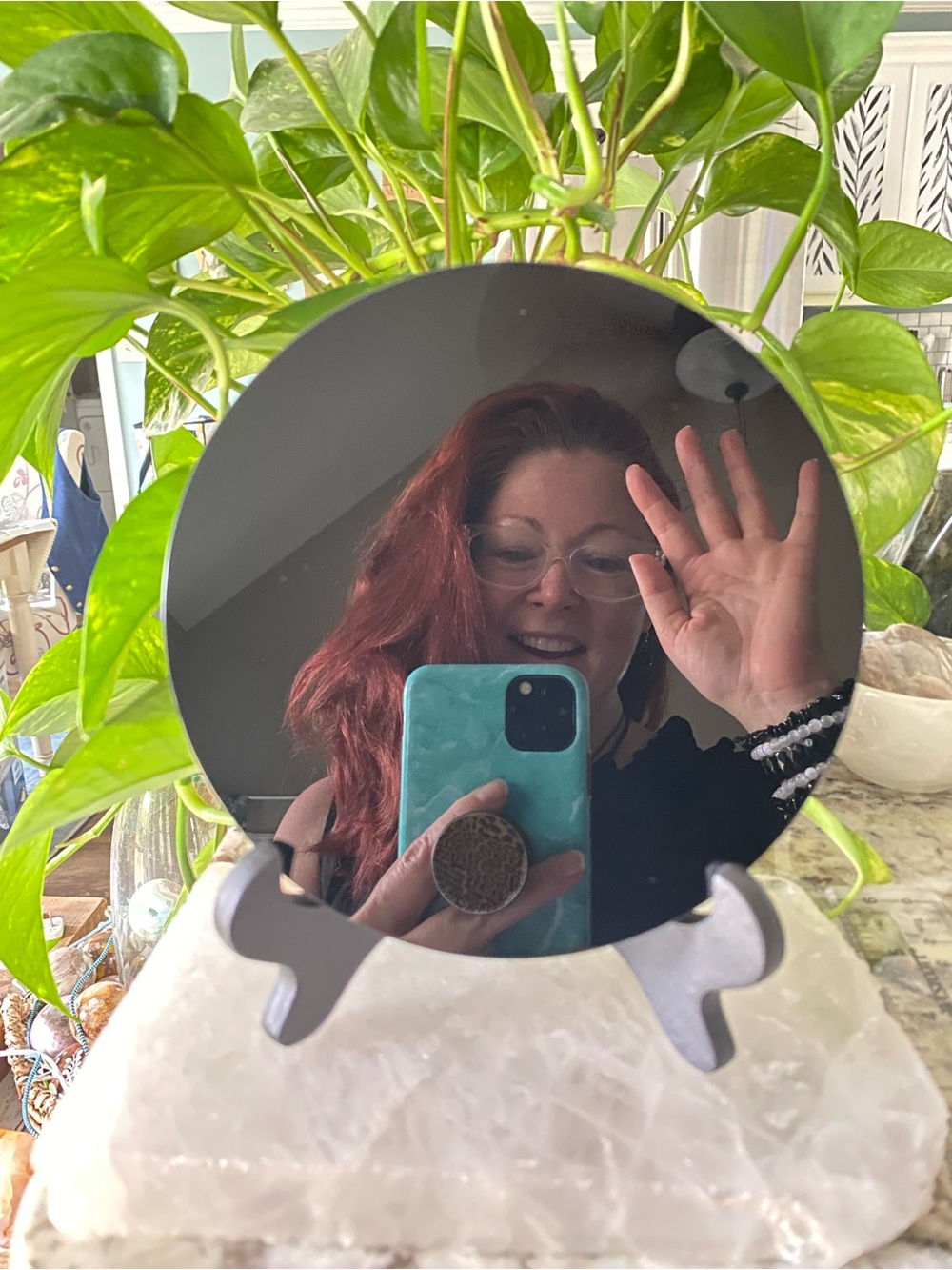 🖤🔮 6” BLACK OBSIDIAN Scrying Mirror 🔮🖤